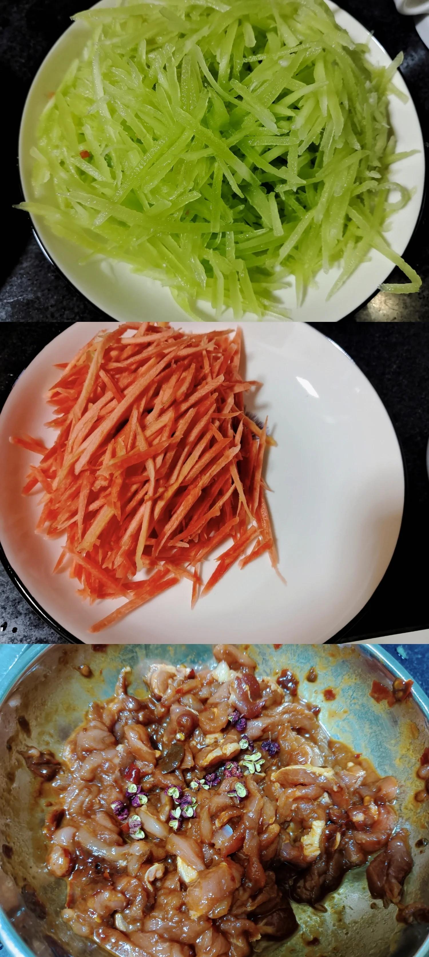 莴笋炒胡萝卜的做法(莴笋炒胡萝卜的做法视频)